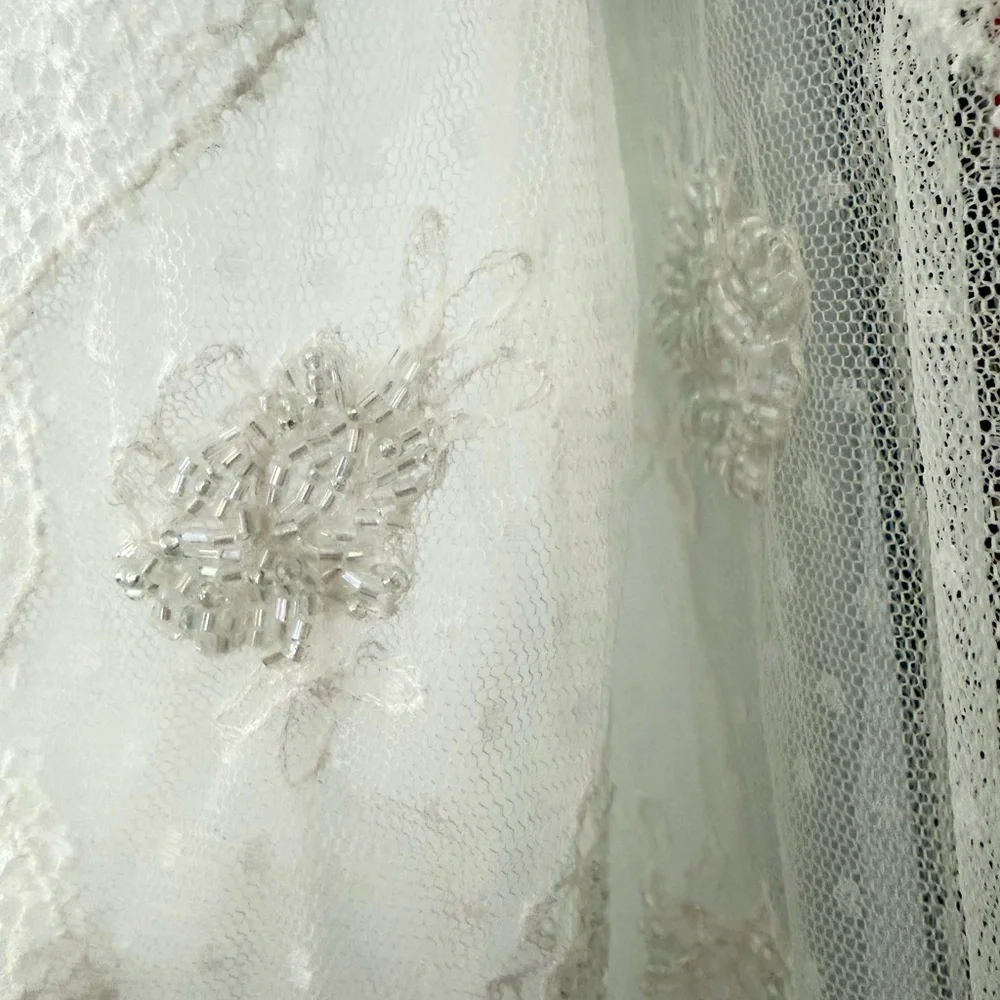 Anthropologie Forever That Girl Sheer Lace Blouse XL - Picture 2 of 8